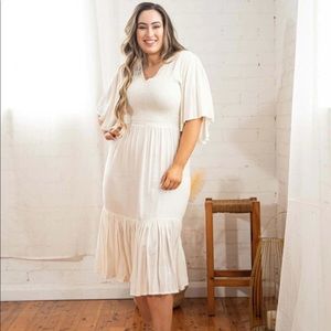 Dia & Co Cleo Short Sleeve MIDI Dress 26